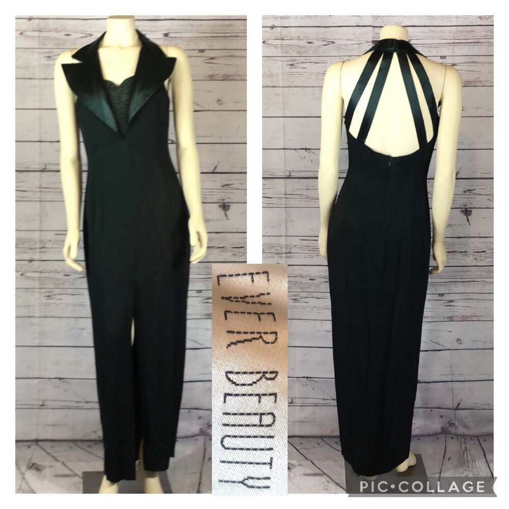 Black Halter Maxi Dress